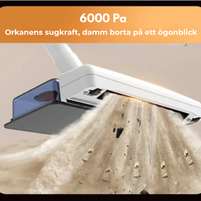 Dustfri™ | Sladdlös 3-i-1 Dammsugare – Dammsug, Moppa