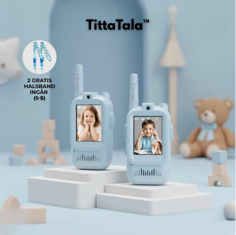 TittaTala™ | Video-Walkie-Talkies för Barn