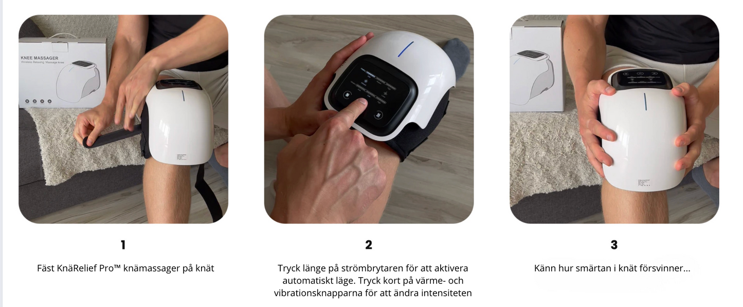 KnäRelief Pro™ Knä Massager
