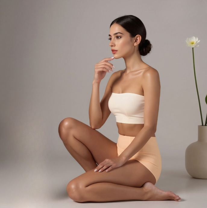 FormaLuxe™ | 6-pack högmidjade trosor med formande effekt för komfort hela dagen