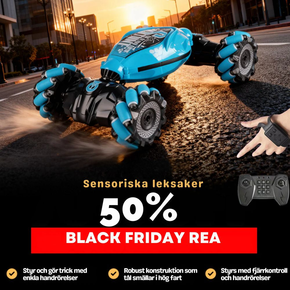 HandRacer™ DualControl – Stuntbil styrd med handen + fjärrkontroll