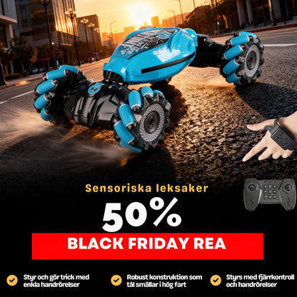 HandRacer™ DualControl – Stuntbil styrd med handen + fjärrkontroll