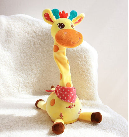 DansaGiraff™ – Interaktiv plyschleksak med musik och ljus 🦒🎵