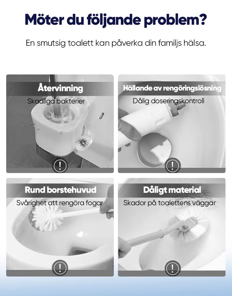 PureWand™ Hygienisk Toalettborste
