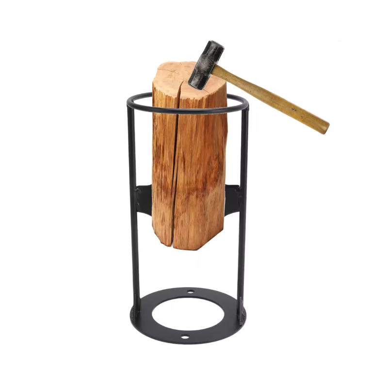VedKraft™ - Bärbar Vedklyv Av Gjutjärn
