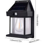 TryggLjus™ Solar | Utomhusrörelsesensor med solenergi