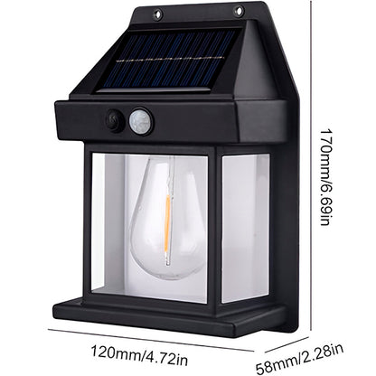 TryggLjus™ Solar | Utomhusrörelsesensor med solenergi