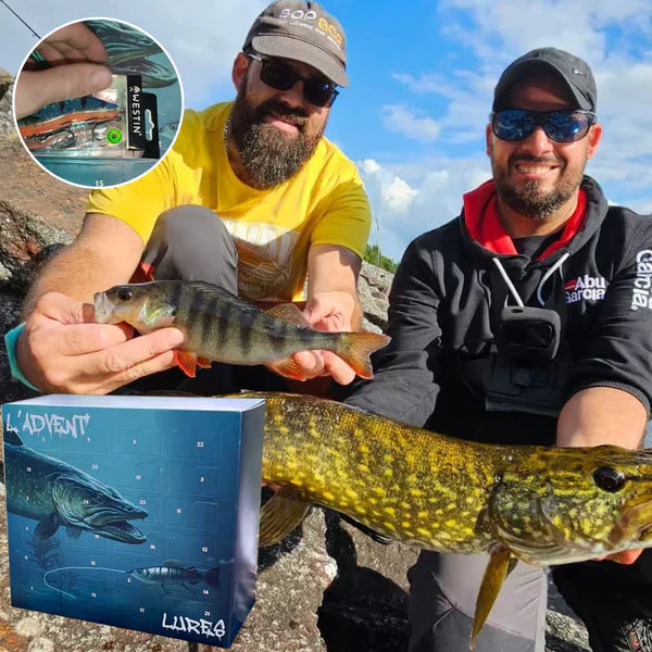 FiskeLucka24™ Adventskalender – 24 Dagar av Fiskeröverraskningar