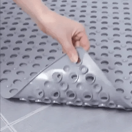 DuschTrygg™ | Premium Anti-Slip Duschmatta med Starka Sugkoppar 🧼