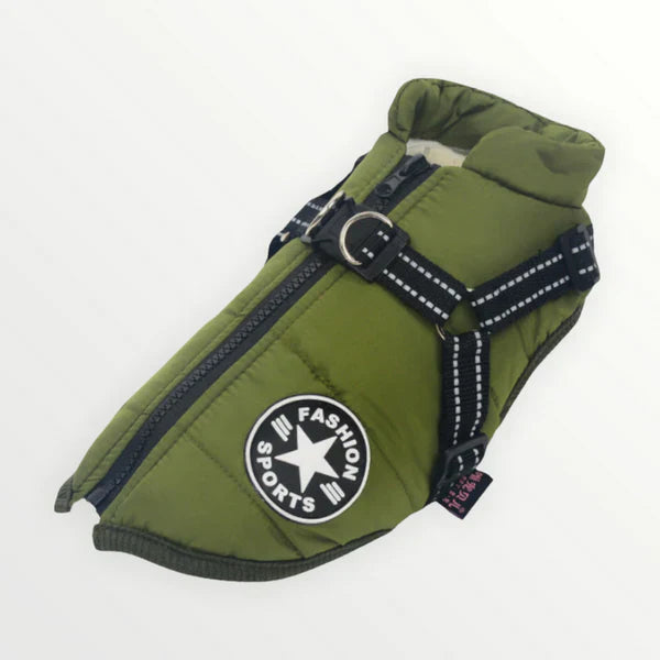 VovVärme™ Vinterselejacka | Vattentät vinterjacka med inbyggd sele