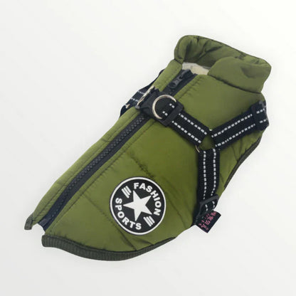 VovVärme™ Vinterselejacka | Vattentät vinterjacka med inbyggd sele