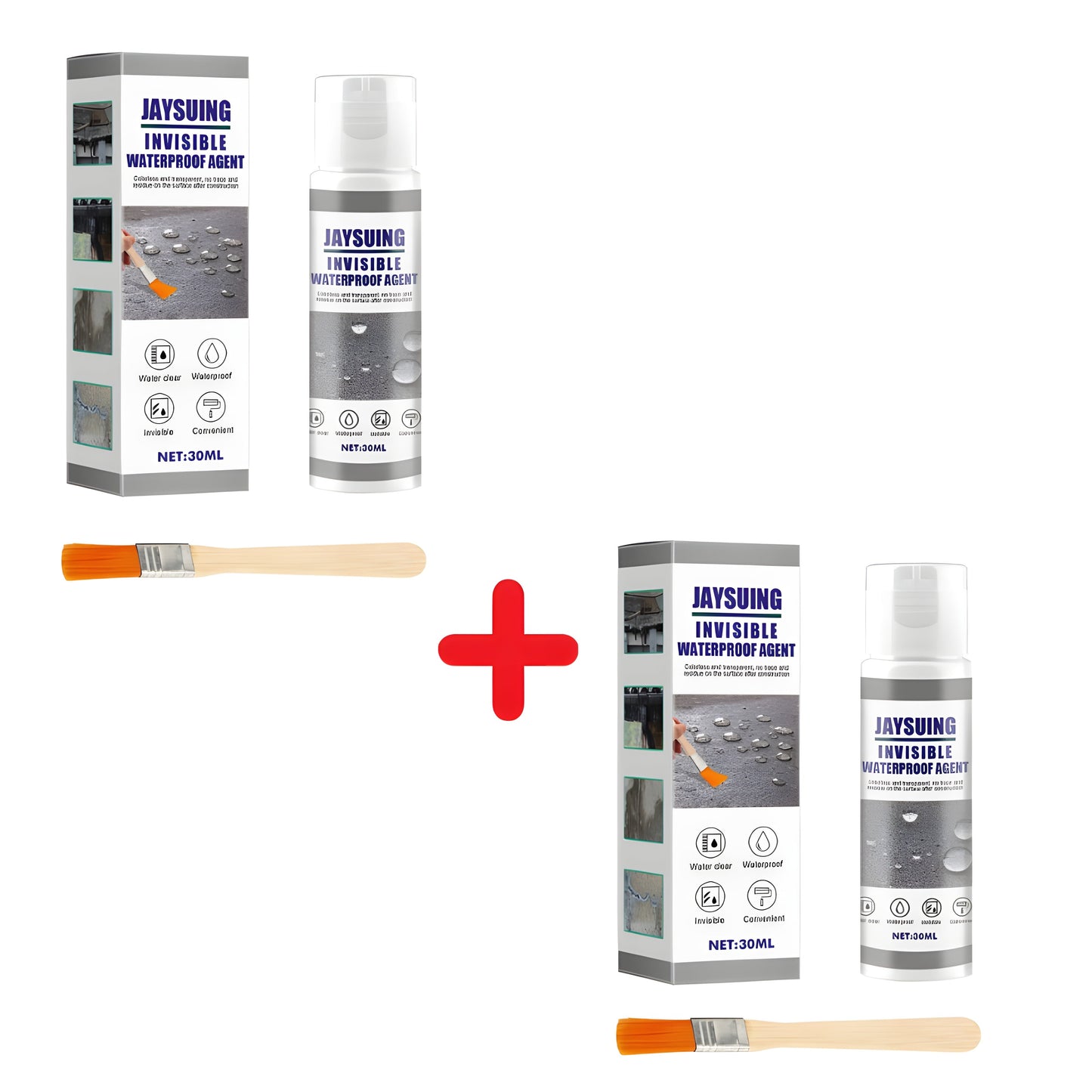 AquaTät™ 1+1 GRATIS: Direkt läckagereparation och vattentät tätningsspray