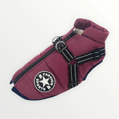 VovVärme™ Vinterselejacka | Vattentät vinterjacka med inbyggd sele