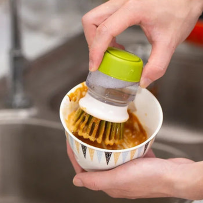 DiskFlow™ Diskborste | Användarvänlig tvåldispenser