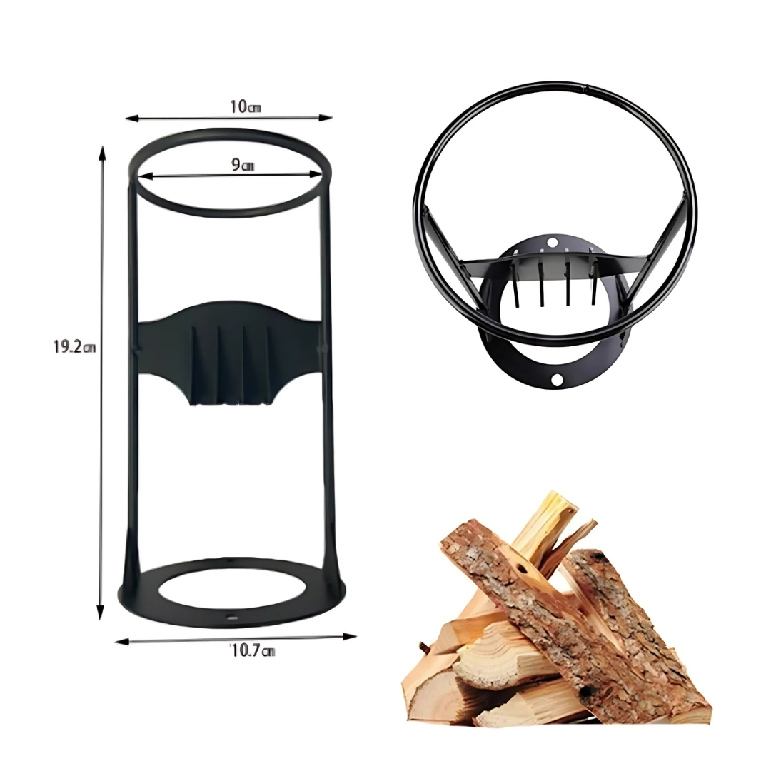 VedKraft™ - Bärbar Vedklyv Av Gjutjärn