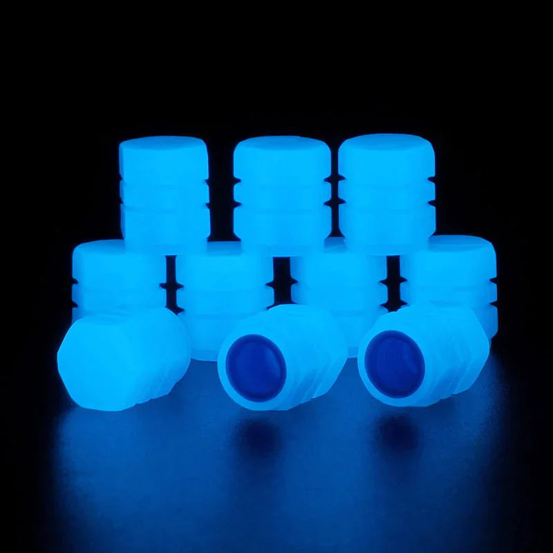 Universell fluorescerande däckventilkåpor