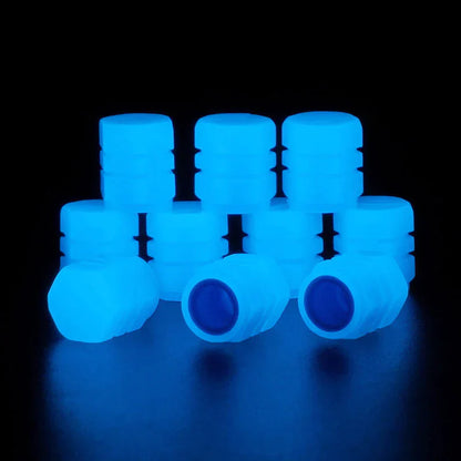 Universell fluorescerande däckventilkåpor