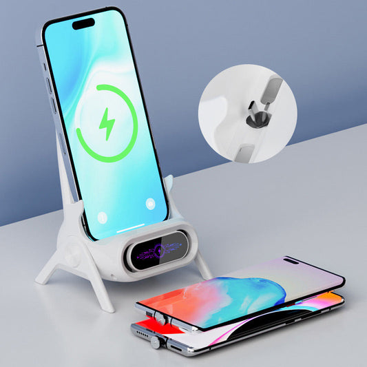 ChargeSeat™ – Trådlös Snabbladdare & Mobilstativ