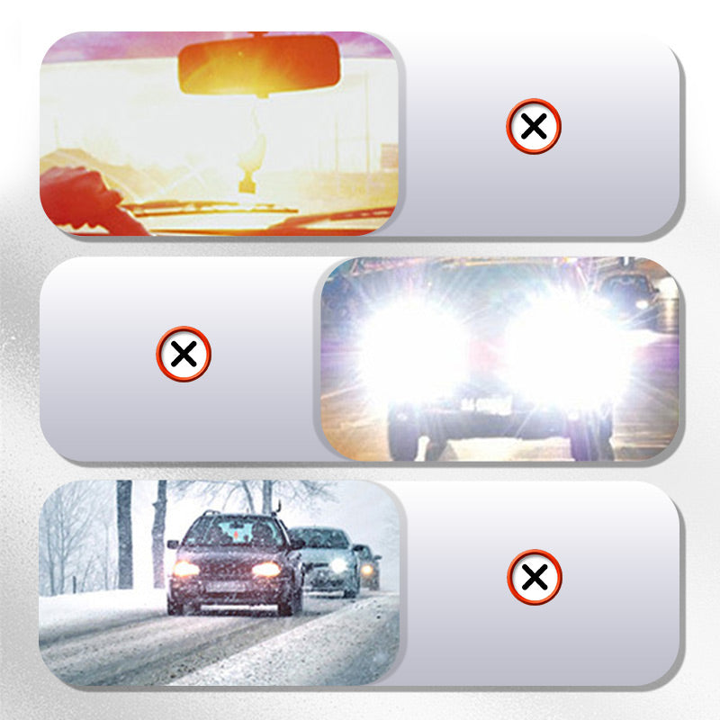 KlarSikt Pro™ – Anti-Reflex Solskydd för Bil