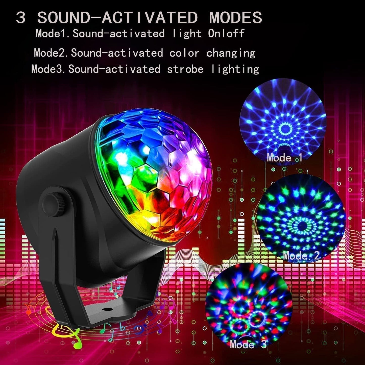 LumiParty™ RGB-LED-diskokula