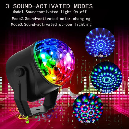 LumiParty™ RGB-LED-diskokula