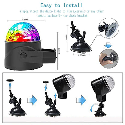LumiParty™ RGB-LED-diskokula