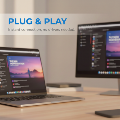 ScreenLink Pro™ – Trådlös 1080P Skärmspegling