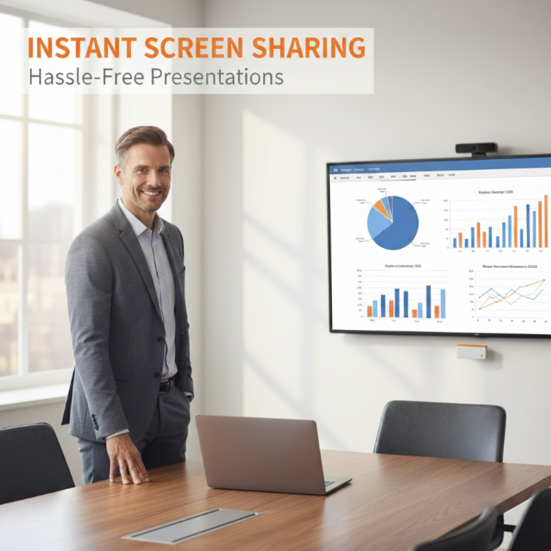 ScreenLink Pro™ – Trådlös 1080P Skärmspegling
