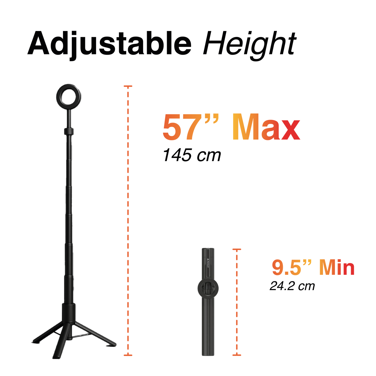 MagTrip™ | OnTheGo-telefonstativ